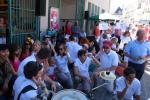 Lancement du flashmob devant la halle du Bouligrin