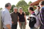 A Taizé Pascal et Gauthier sont accueillis par une ancienne assistante de Trosly, Clare, aujourd'hui installée à Taizé