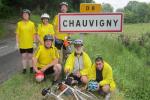 Arrivée à Chauvigny, 3e étape