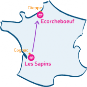 L'Arche Les Sapins va rencontrer L'Arche d'Ecorchebeuf.