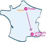 L'Arche à Trosly va au Moulin de l'Auro, près d'Avignon